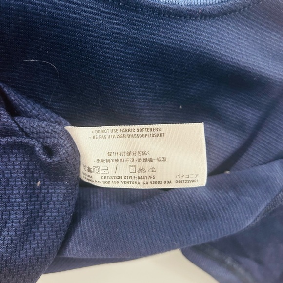 Patagonia Kids' Capeline Top Long-Sleeved, Size L - Picture 5 of 6